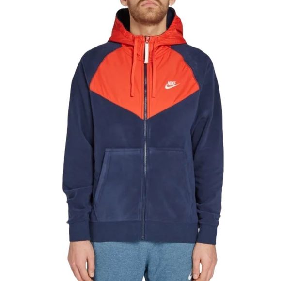 Nike Men’s  Fleece Hoodie Jacket(Size Large) - Picture 1 of 10